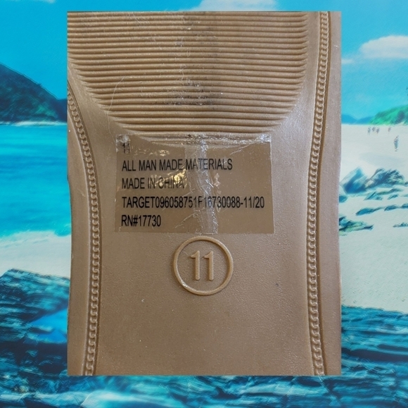 GUC A New Day Tan Studded Women's Gladiator Style Sandals Size 11 - Picture 8 of 10